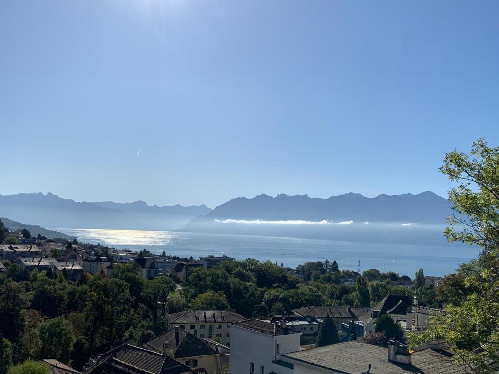 New Luxury Lake View Apartment - Lausanne Bagian luar foto